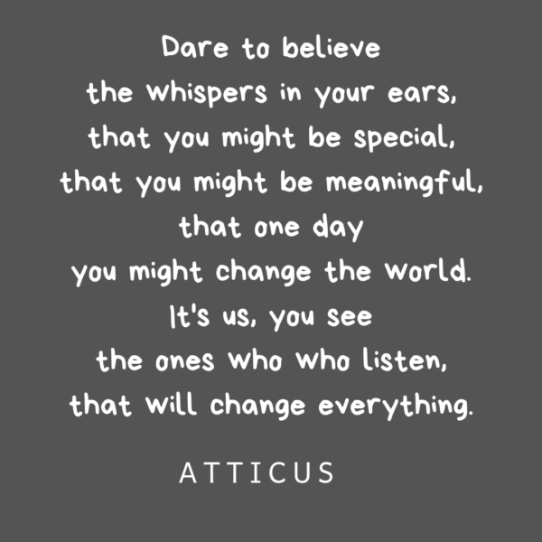 Atticus poem